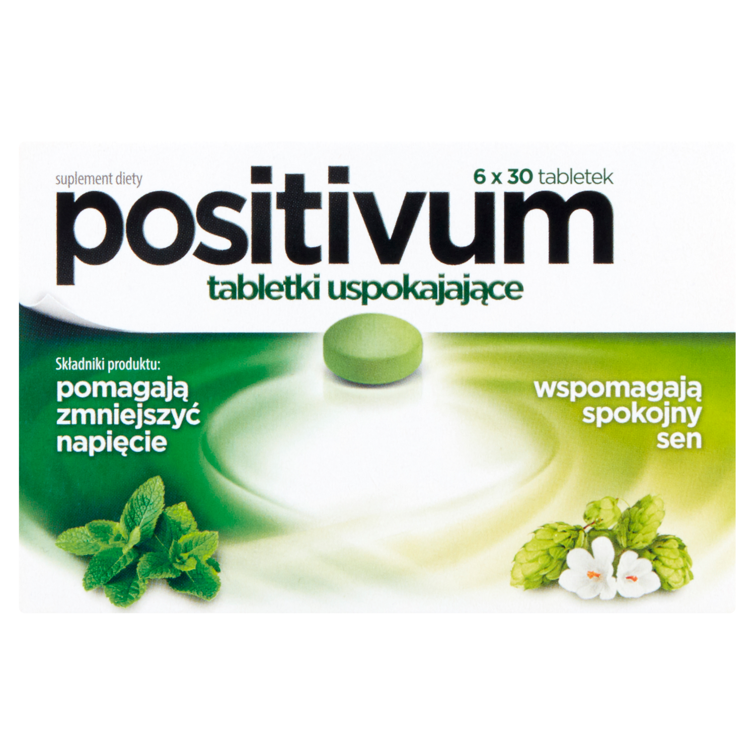 Positivum tabletki uspokajające, 180 tabl./1 opak.