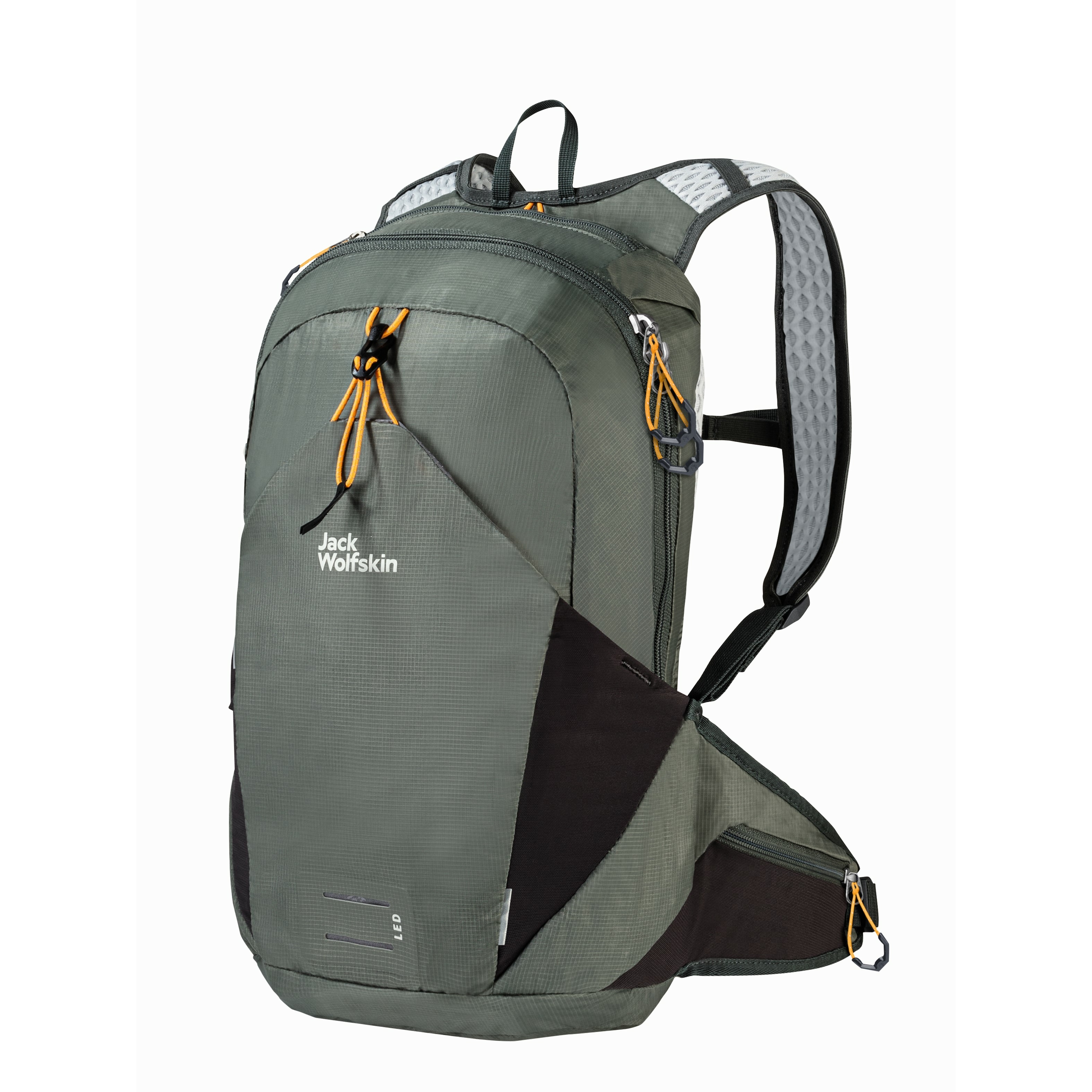 Plecak sportowy Jack Wolfskin MOAB JAM 16 gecko green - ONE SIZE