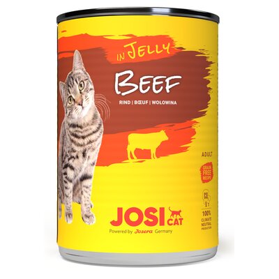 Karma dla kota JOSICAT Wołowina w galaretce 400 g