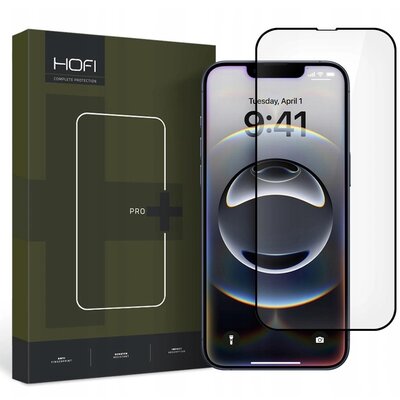 Szkło hartowane HOFI Glass Pro+ do Apple iPhone 13/13 Pro/14/16e Czarny