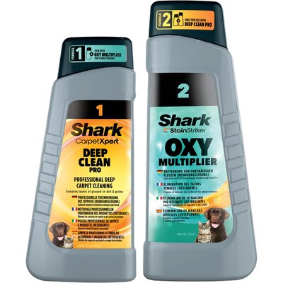 Zestaw płynów SHARK Stainstriker Oxy Multiplier 946 ml + Deep Clean Pro 473 ml