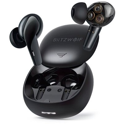 Słuchawki dokanałowe BLITZWOLF BW-FYE15 TWS  Czarny