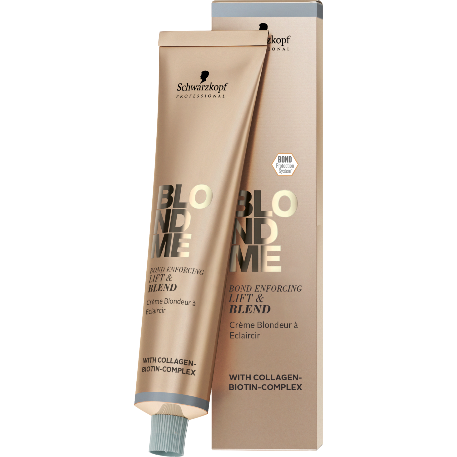Schwarzkopf Professional BlondMe Lift&Blend krem rozjaśniający kryjący siwe włosy Lodowo-Irysowy, 60 ml