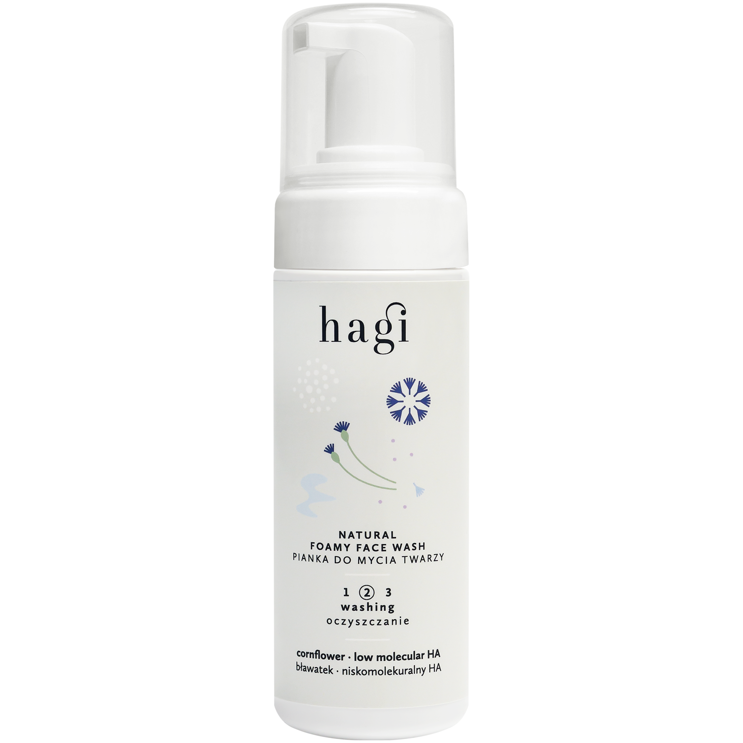 Hagi pianka do mycia twarzy, 150 ml