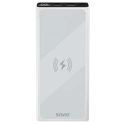 Powerbank SAVIO BA-06 10000mAh 20W Biały