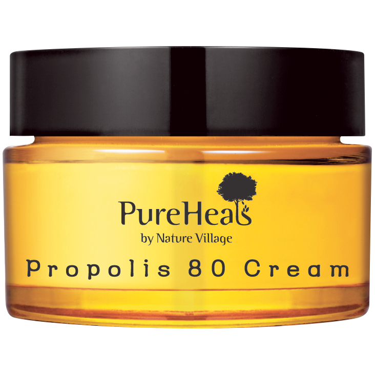Pureheals Propolis 80 nawilżająco-łagodzący krem do twarzy z propolisem 80%, 50 ml