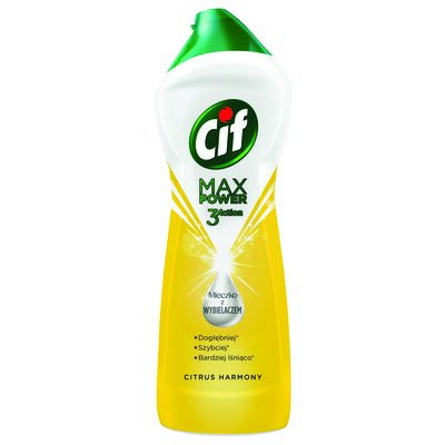 Mleczko do czyszczenia CIF Max Power Citrus Harmony 1000 ml
