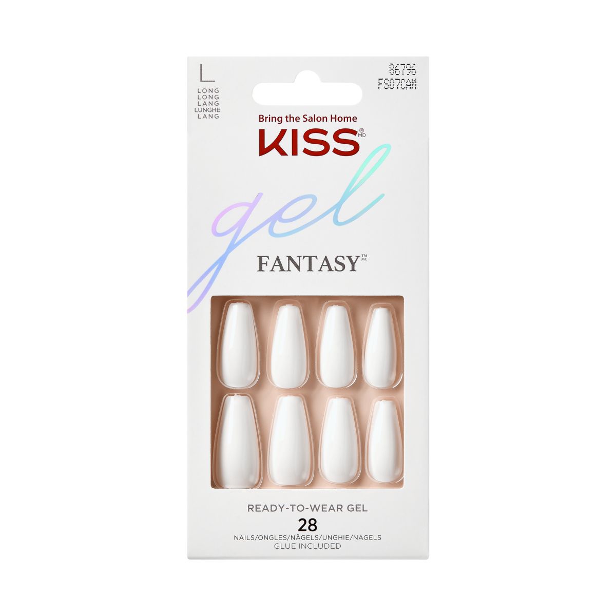 Kiss Gel Fantasy Nails sztuczne paznokcie color fs07, 1 opak.