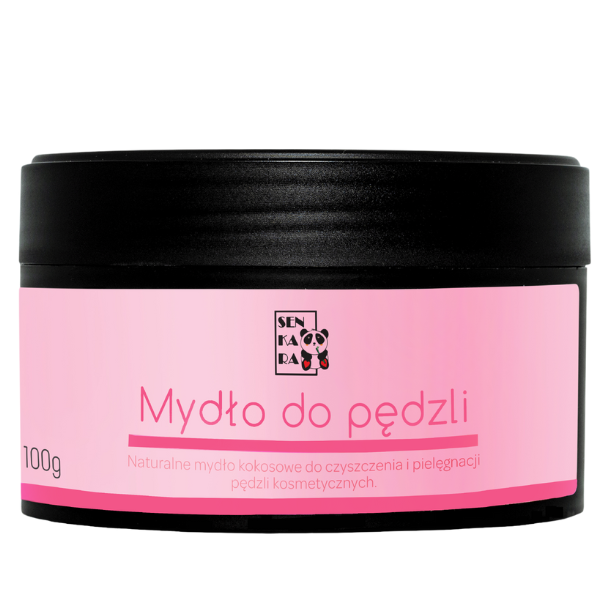 Senkara naturalne mydło do mycia pędzli i akcesoriów kosmetycznych, 100 g