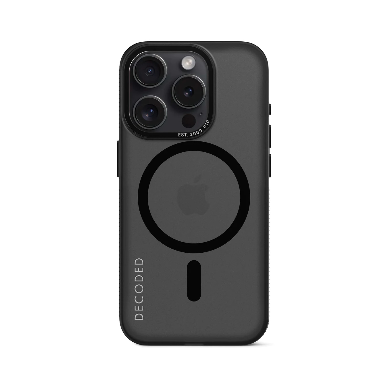 Decoded Transparent Black iPhone 15 Pro kompatybilna z MagSafe (ice-black)