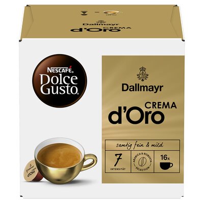 Kapsułki NESCAFE Dallmayr Crema D Oro do ekspresu Nescafe Dolce Gusto