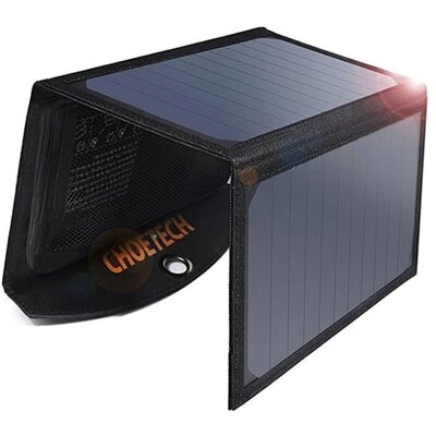 Ładowarka solarna CHOETECH SC001 19W Czarny