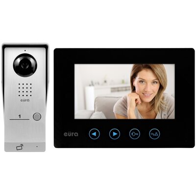 Wideodomofon EURA VDP-55A3 Czarny