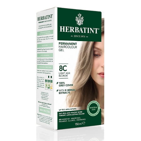 Herbatint farba trwała - 8 C Jasny Popielaty Blond