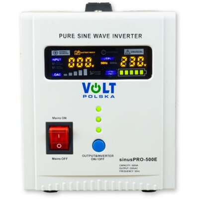 Zasilacz UPS VOLT POLSKA sinusPRO 500 E 500VA 350W