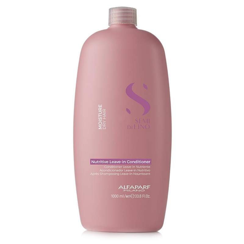Alfaparf Semi Di Lino Moisture Nutritive nawilżająca odżywka bez spłukiwania do włosów, 1000 ml