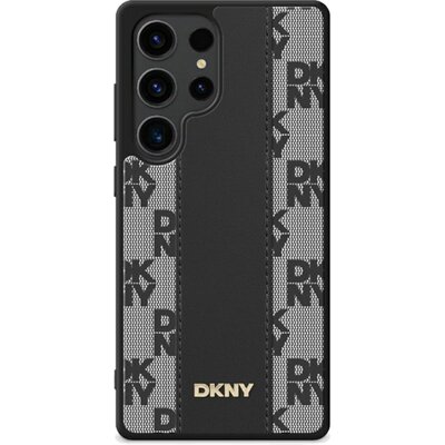 Etui DKNY Leather Checkered Pattern MagSafe do Samsung Galaxy S25 Ultra Czarny