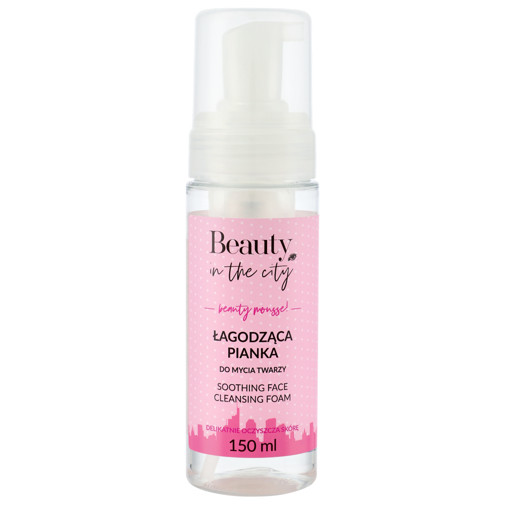 Beauty In The City łagodząca pianka do mycia twarzy, 150 ml