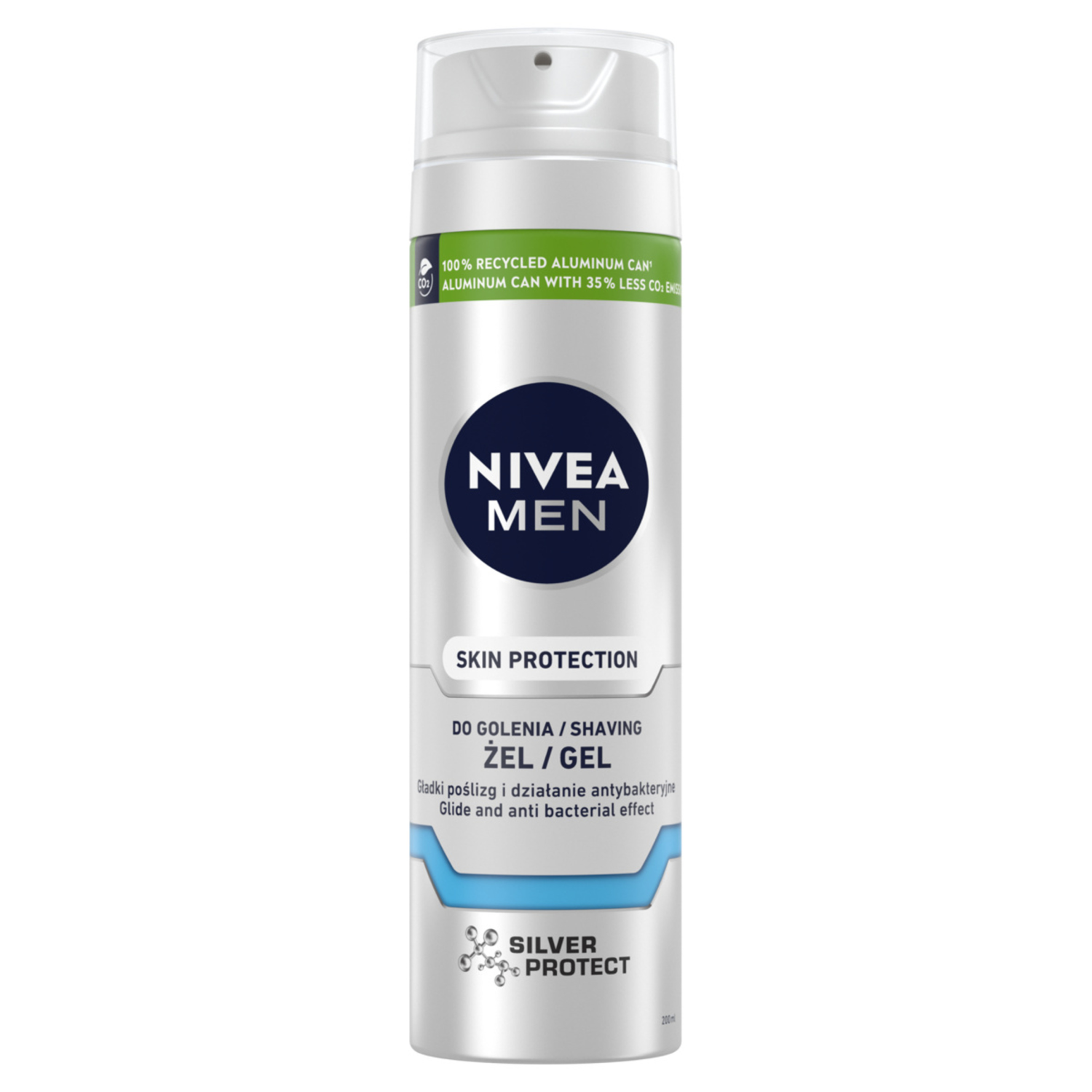Nivea Men Skin Protection ochronny żel do golenia, 200 ml