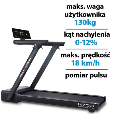 Bieżnia elektryczna BH FITNESS Nydao G6540 2206W 18km/h