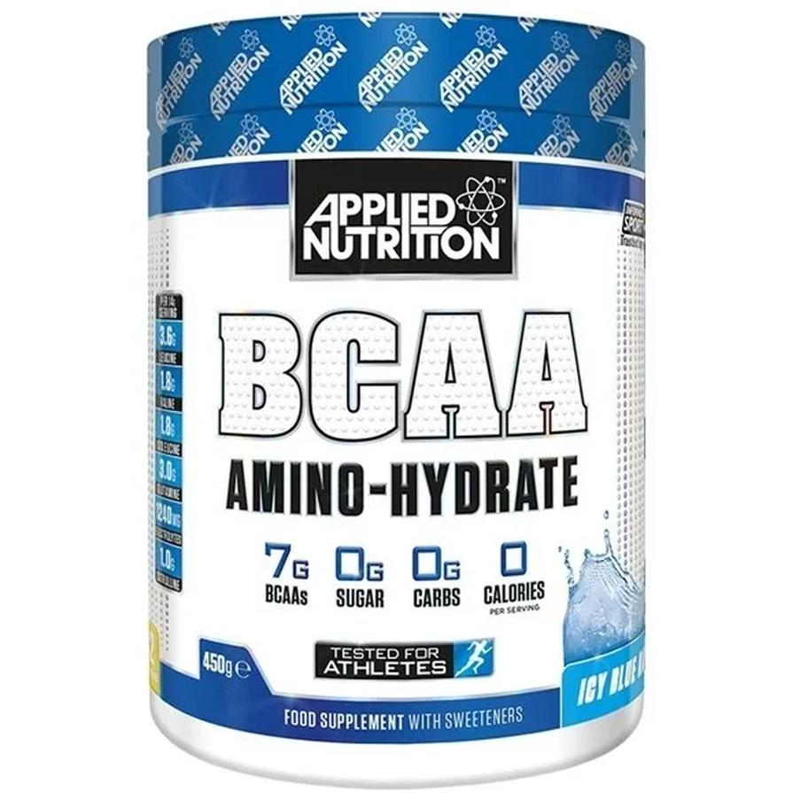 Applied Nutrition Amino-Hydrat BCAA suplement diety, Icy Blue Raz, 450 g