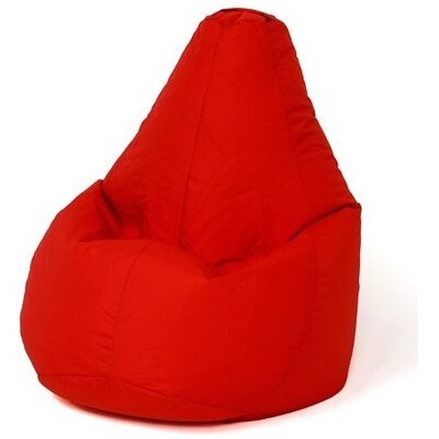 Pufa worek GO GIFT Grusza Czerwony XL 130 x 90 cm