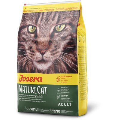 Karma dla kota JOSERA NatureCat Drób z łososiem 400 g