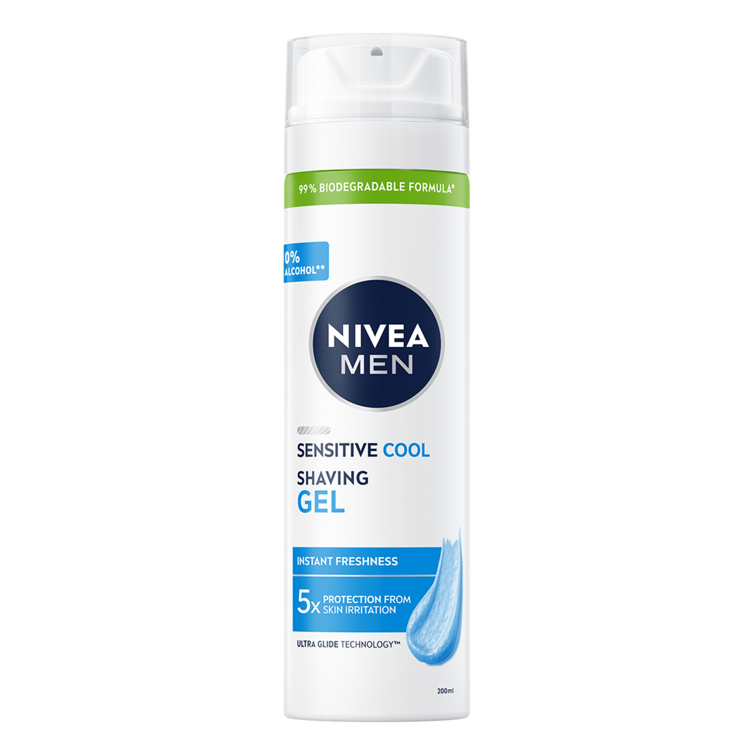 Nivea Men Sensitive chłodzący żel do golenia, 200 ml