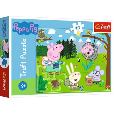 Puzzle TREFL Świnka Peppa Leśna wyprawa 18245 (30 elementów)