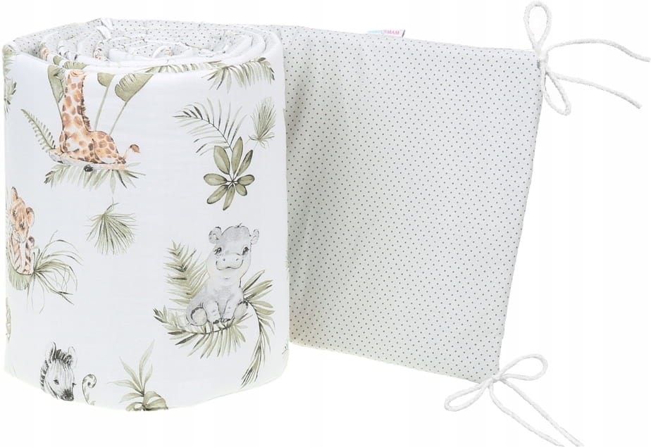 Babymam dwustronny ochraniacz 180x30 do łóżeczka