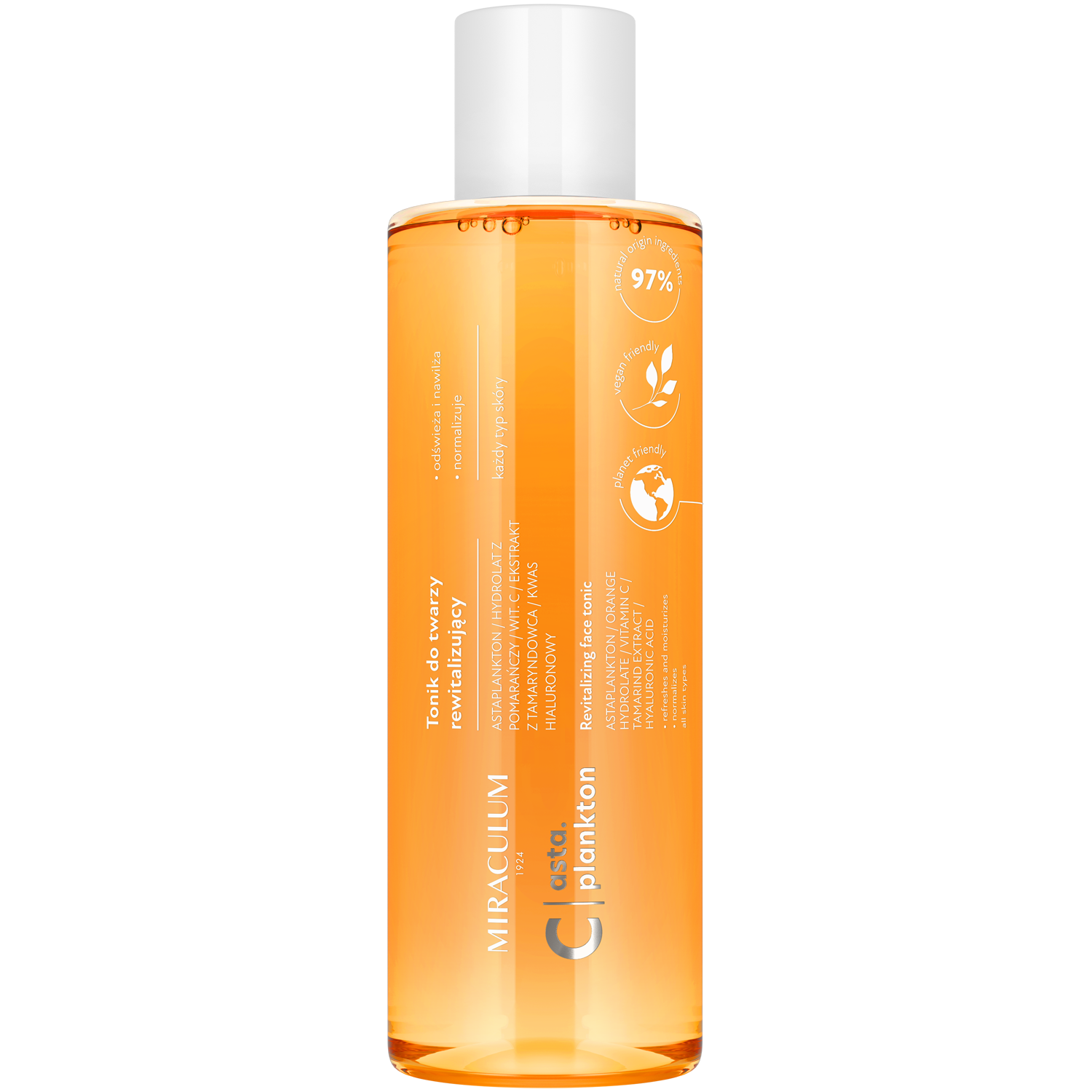 Miraculum Plankton C nawilżający tonik do twarzy, 200 ml