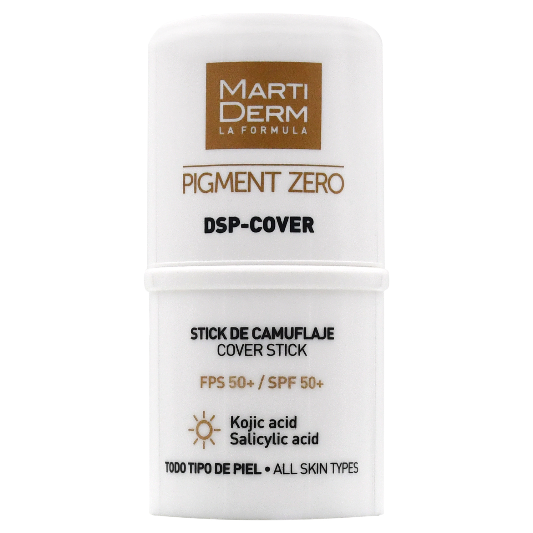MartiDerm Pigment Zero DSP – Cover SPF50+ korektor SPF50 o działaniu depigmentującym, 4 ml