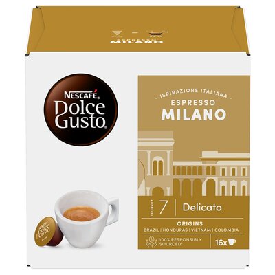 Kapsułki NESCAFE Espresso Milano do ekspresu Nescafe Dolce Gusto