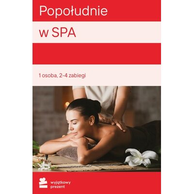 Karta podarunkowa WYJĄTKOWY PREZENT Popołudnie w Spa