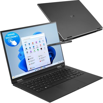 Laptop LG Gram 2023 14T90R-G.AA55Y 14" IPS i5-1340P 16GB RAM 512GB SSD Windows 11 Home