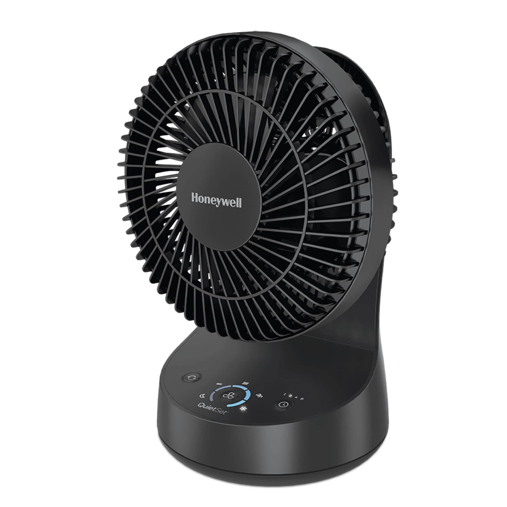 Honeywell QuietSet 5 HTF337BE4 wentylator biurkowy z oscylacją, 1 szt.