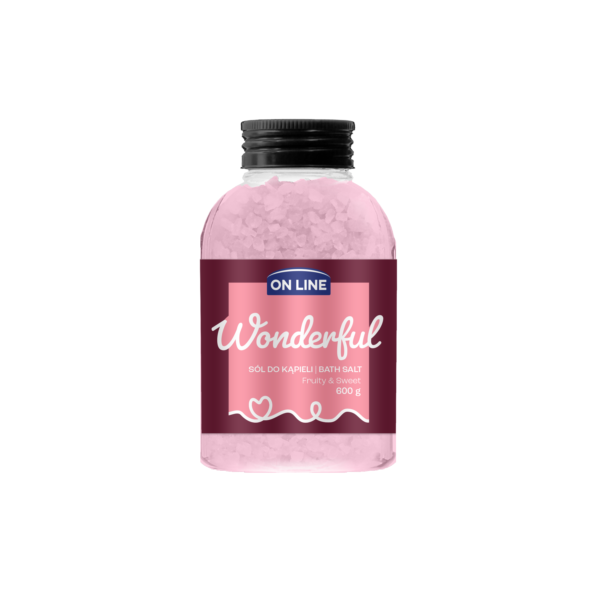On Line Wonderful sól kąpielowa, 600 g