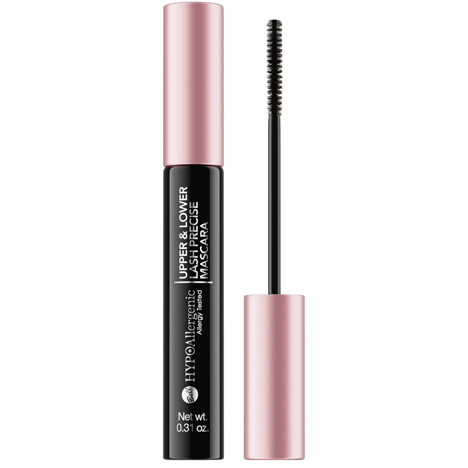 Bell HYPOAllergenic Upper & Lower hypoalergiczny precyzyjny tusz do rzęs 01, 9 g