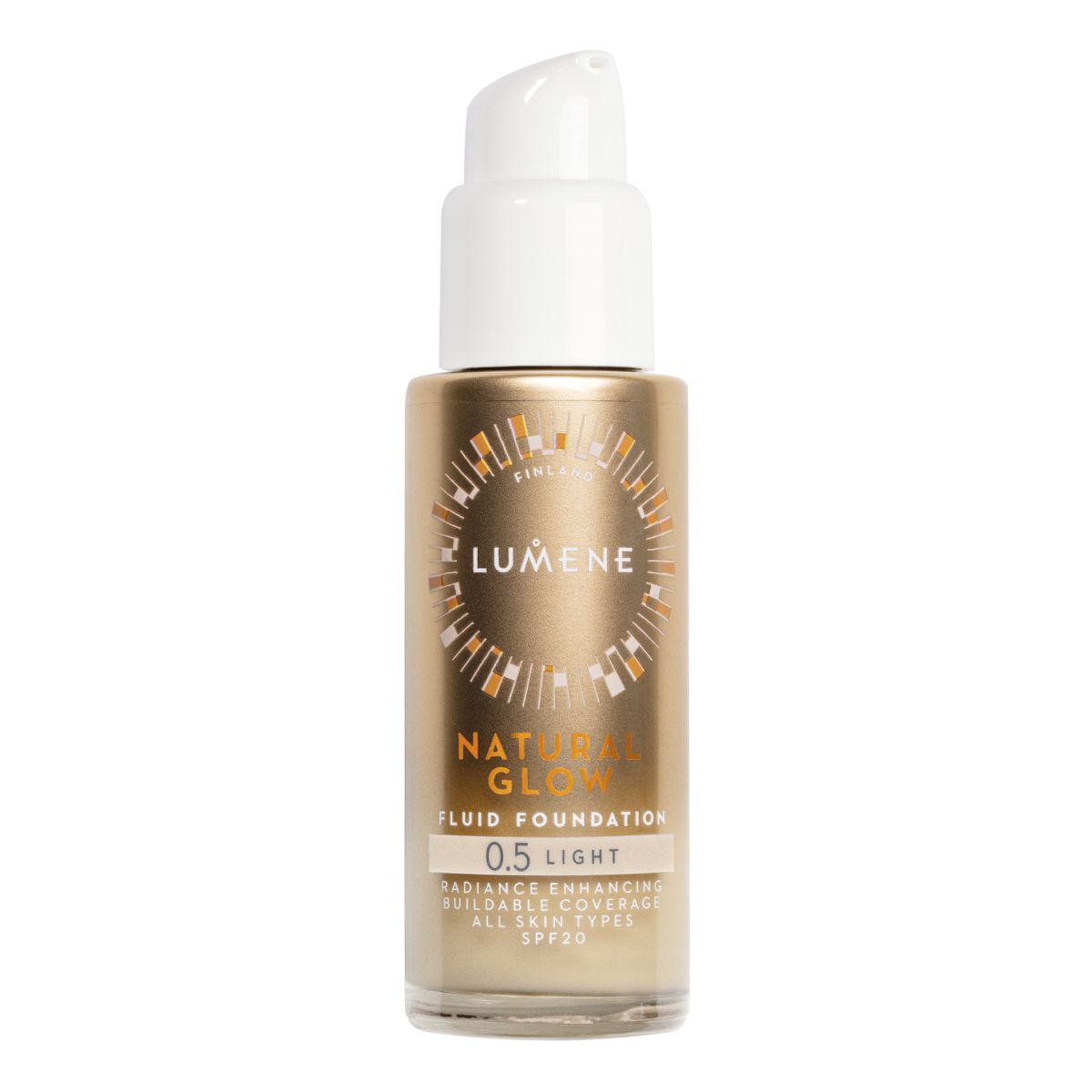 Lumene Natural Glow podkład rozświetlający natural glow 0.5 light SPF20, 30 ml