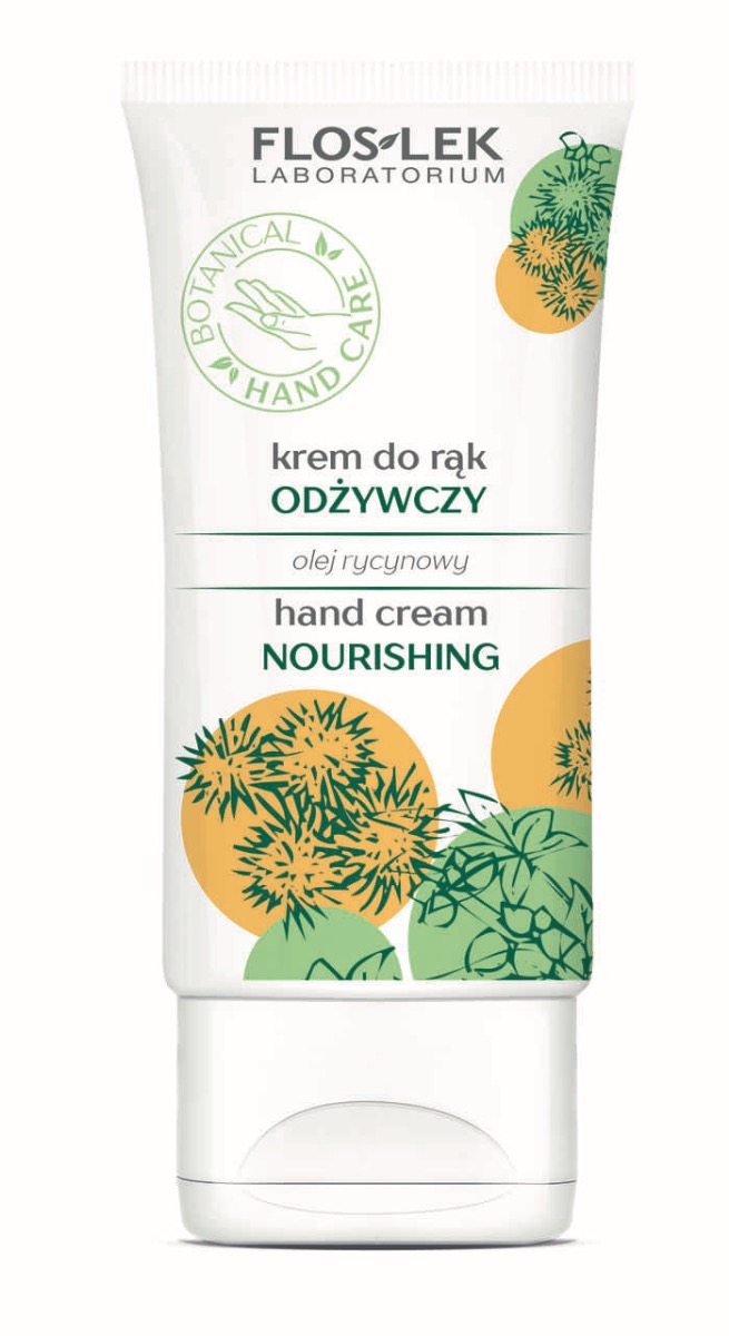 Floslek Hand Care Botanical, krem do rąk odżywczy, 50 ml