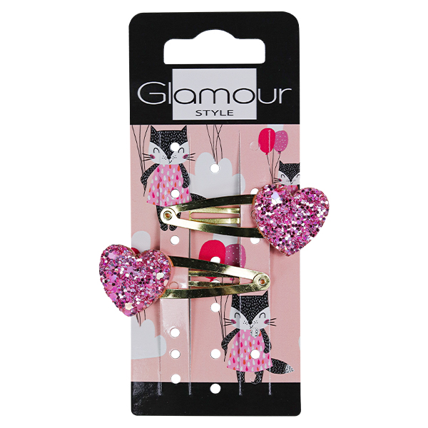 Glamour Kids spinki do włosów, 2 szt./1 opak.