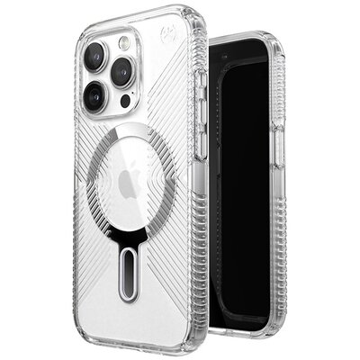 Etui SPECK Presidio Perfect-Clear Grip ClickLock & MagSafe do Apple iPhone 15 Pro Przezroczysty