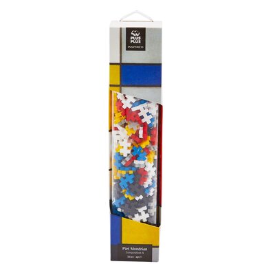 Klocki plastikowe PLUS-PLUS Tuba Inspired Mondrian 014-4279