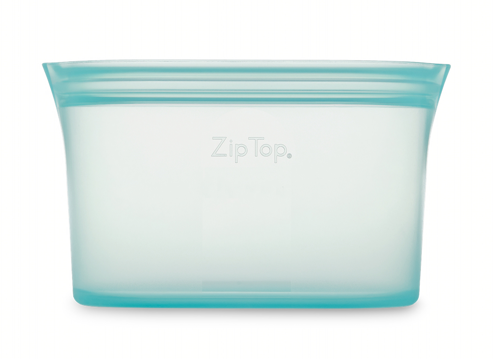 ZipTop - Pojemnik na przekąski owalny roz. S Teal