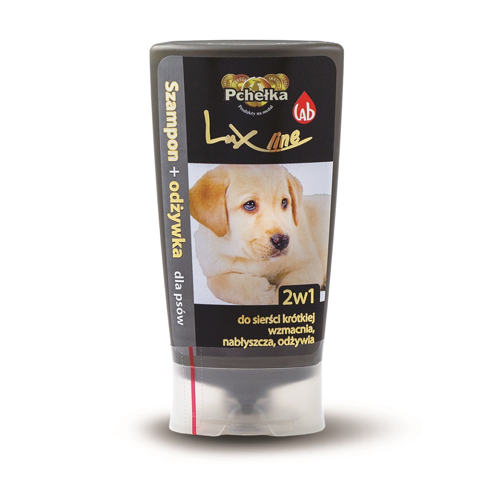 PCHEŁKA Luxline Szampon i odżywka 2w1 do sierści krótkiej 200ml