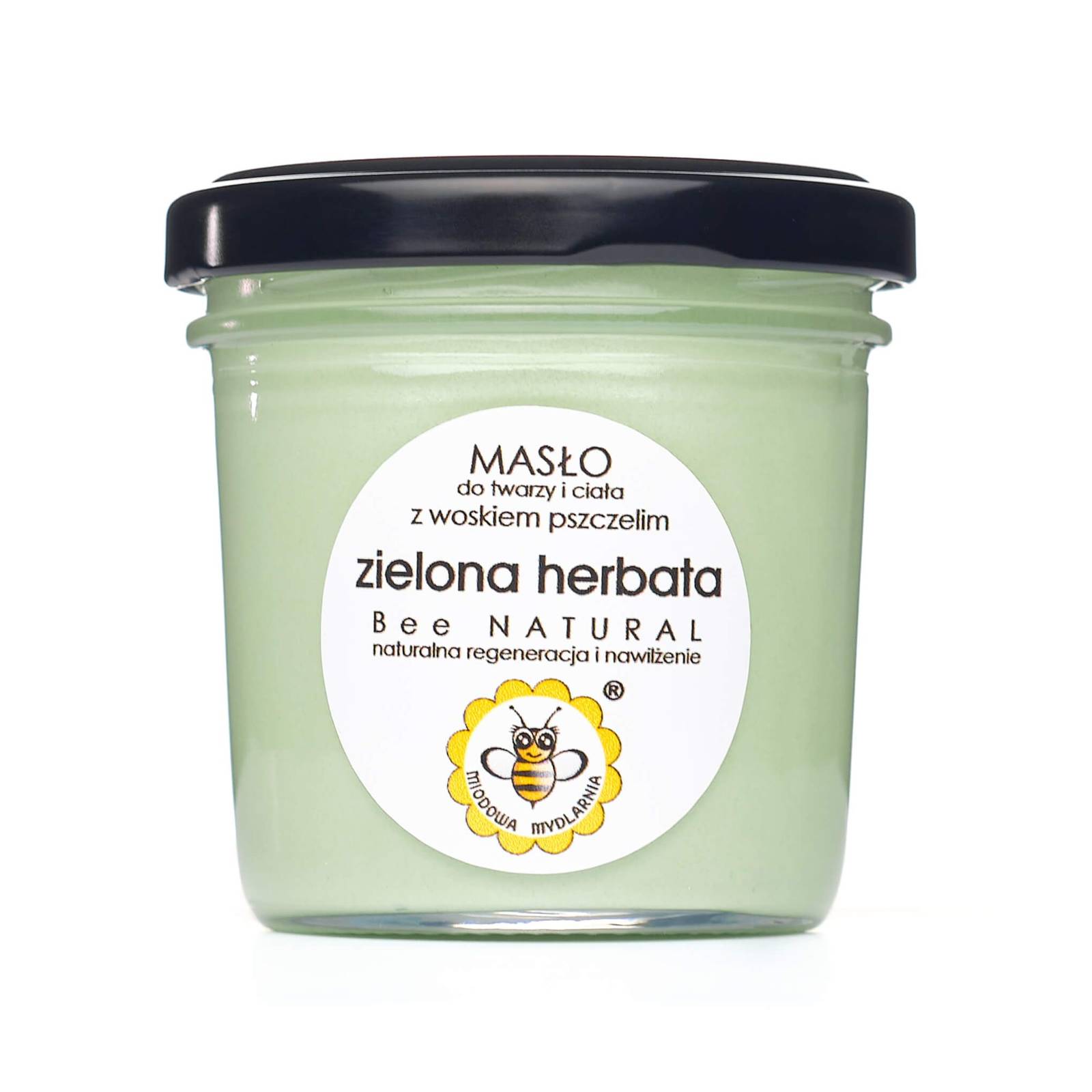 Miodowa Mydlarnia masło do twarzy i ciała zielona herbata, 65 g