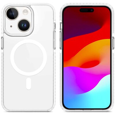 Etui 4SMARTS Hybrid Case Guard 3Meter Drop z MagSafe do iPhone 15 Plus Przezroczysty