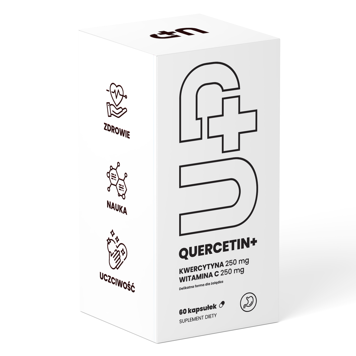 UP Health Pharma UP Quercetin+ suplement diety przeziębienie, wzmocnienie i odporność, 60 kaps./1 opak.