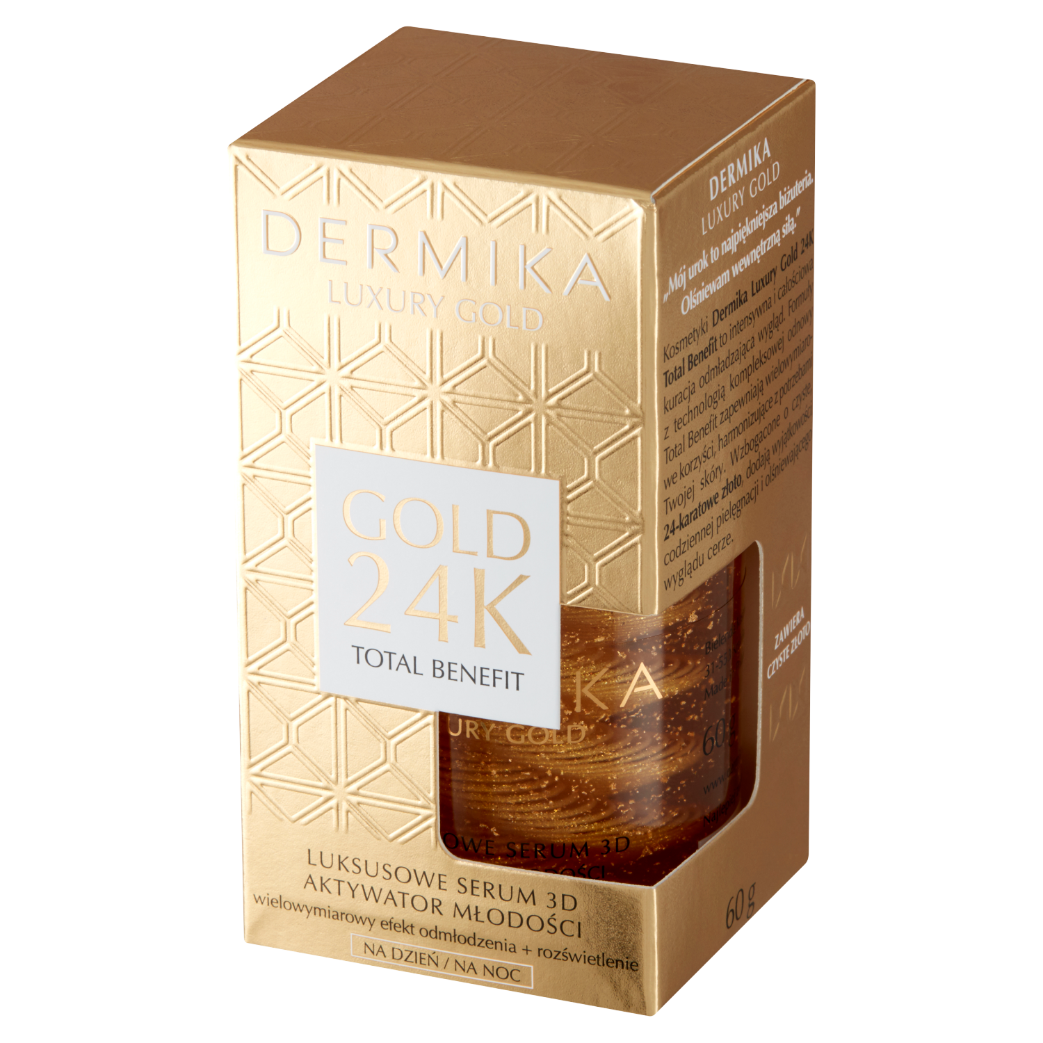 Dermika Gold 24K serum-aktywator do twarzy, 60 g