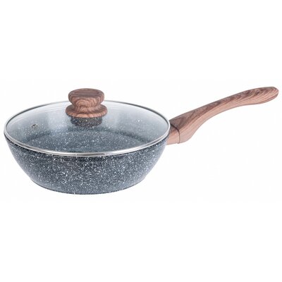 Patelnia wok KINGHOFF Granit Wood KH-1584 28 cm
